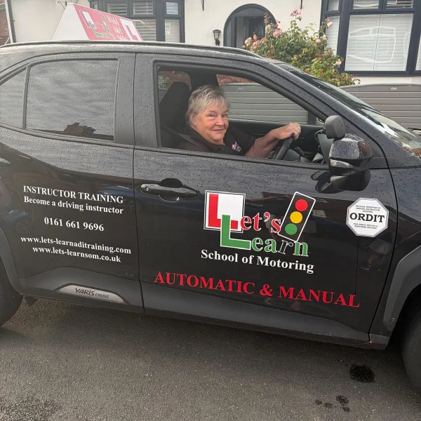 Jacqui Driving Instructor Trainer in Franchise Car